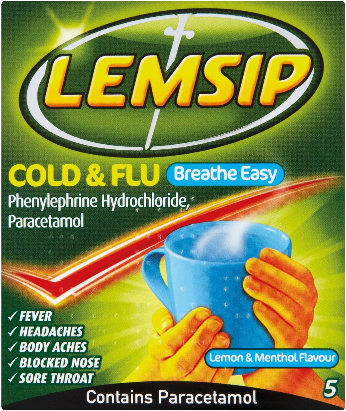 Breathe easy 5 sachets box