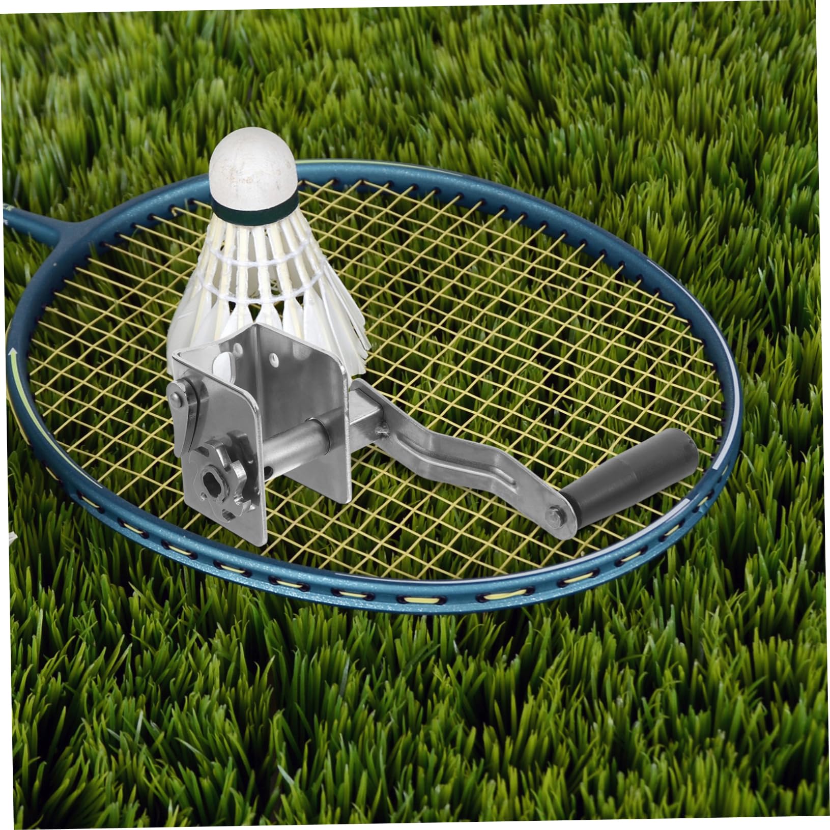 Tendi Rete Manuale in Ferro per Pallavolo e Badminton, Portatile Resistente per Sport All'aperto