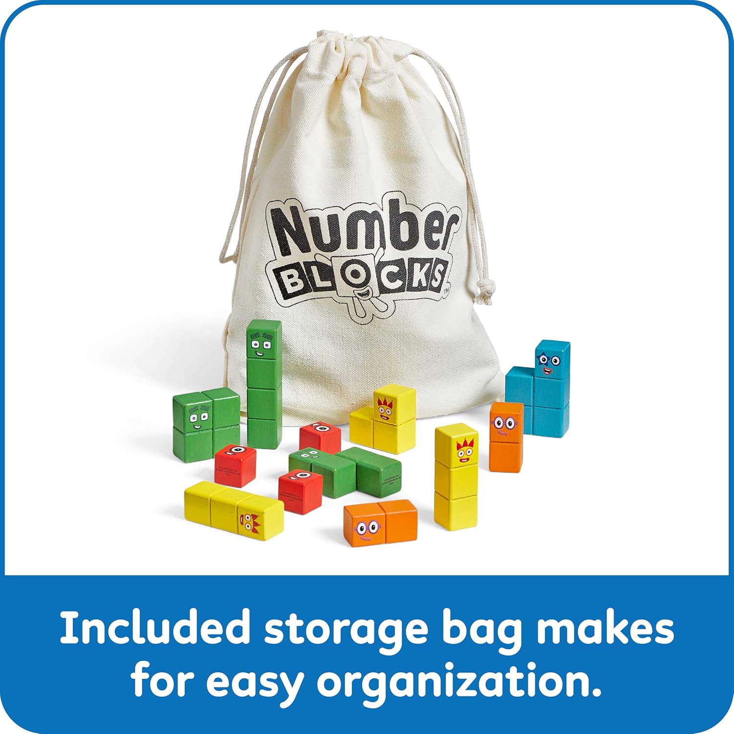 Numberblocks ナンバーブロックス 木製ブロック アクティビティセット 数あそび 知育玩具 96932 正規品