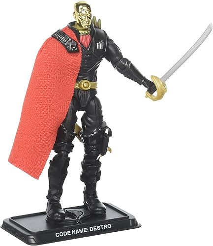 G.I. JOE Hasbro Figura de acción del 25 aniversario de 3 34 pulgadas Wave 5 Iron Granadier Leader Destro