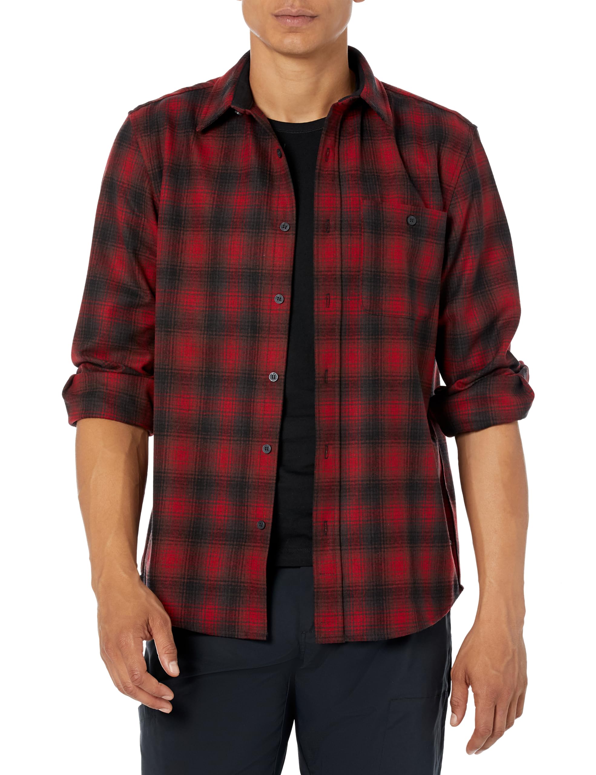 Pendleton Mens Long Sleeve Classic-fit Trail Shirt