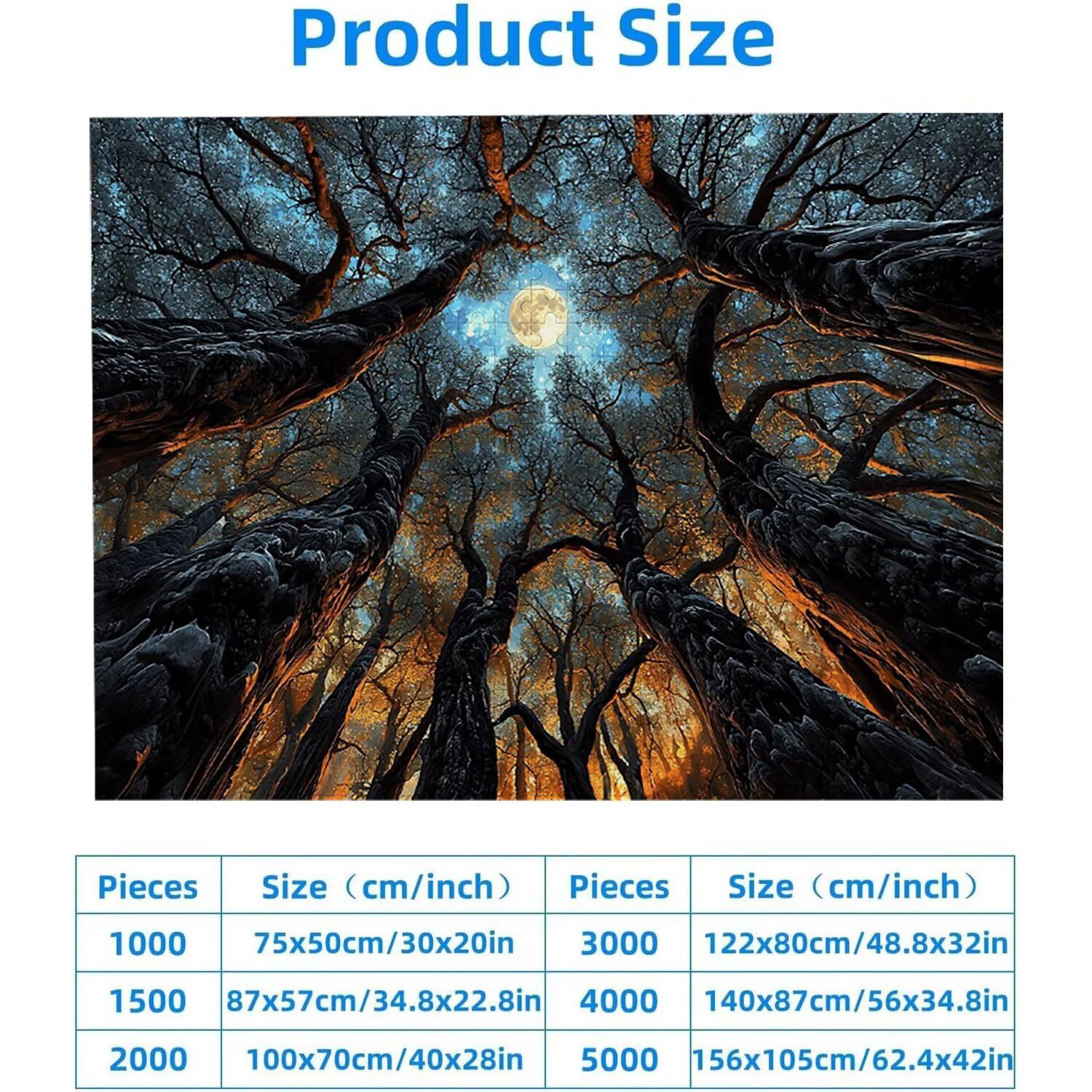 1500 Pezzi di Puzzle, foresta1500 Pezzi di Puzzle per Adulti, Regalo di Anniversario, Regalo di Natale, Decorazione Della Casa, Prevenzione Della Degenerazione Cerebrale Negli Anziani v-703