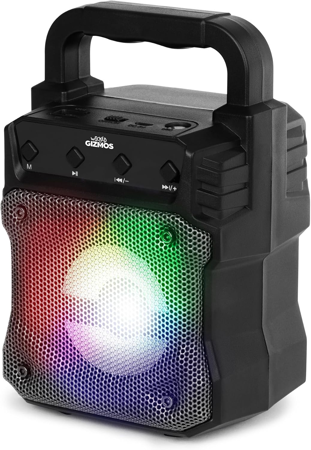 Machine à karaoké MP3 Bluetooth WICKED avec spectacle de lumière