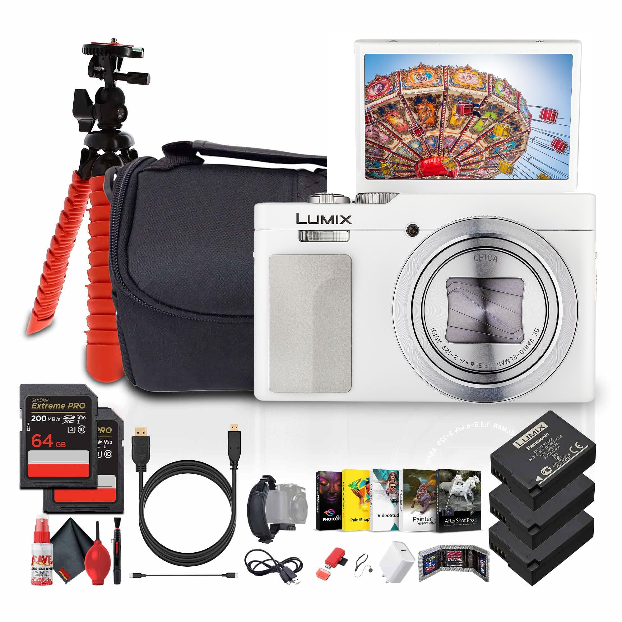 Amazon.com : Panasonic TZ99 / ZS99 Point and Shoot Compact Travel