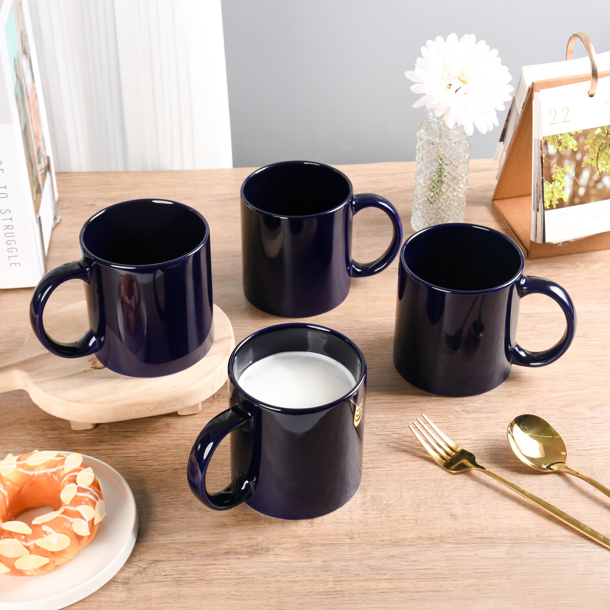 Amazon.com: BYCNZB 22oz Super Large Ceramic Coffee Mugs Large