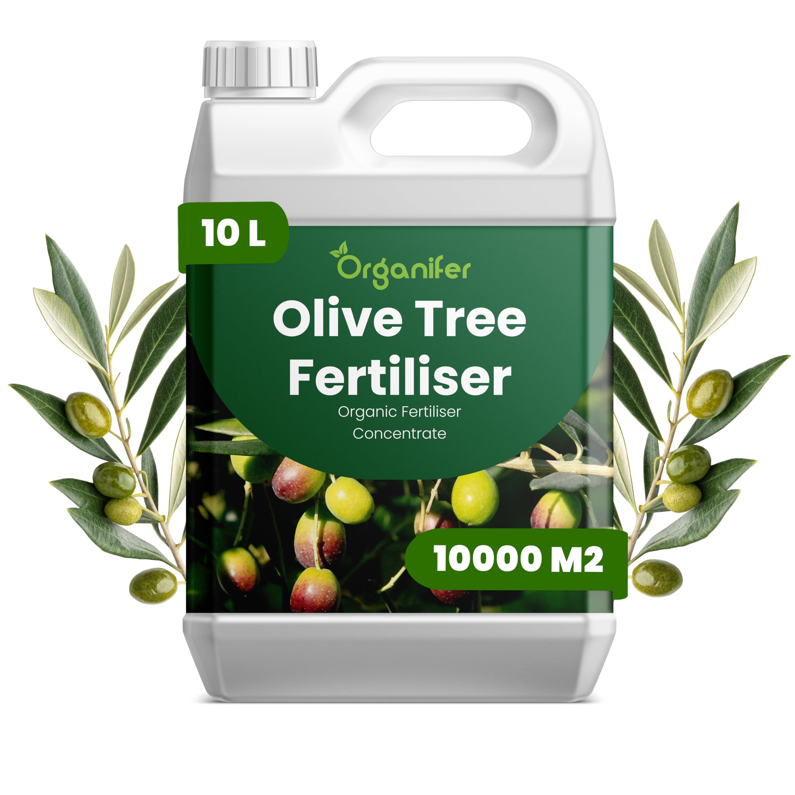 Fertilizante Líquido - 10L - Para Olivo - NPK 2-1-8
