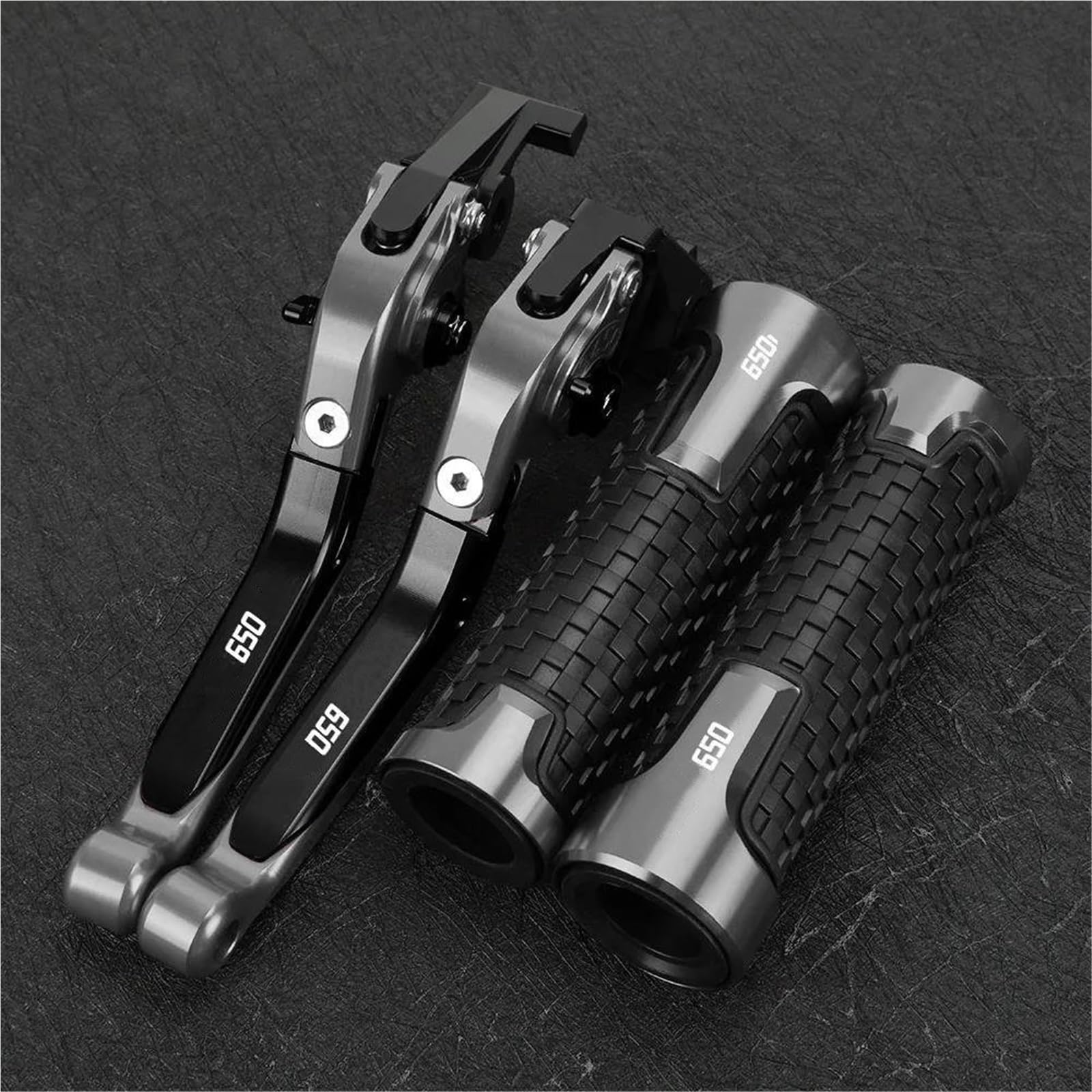 Tgvselpj Black3 Motorcycle Part Pivot Clutch Levers Control Handles Motorcycle Parts Brake Lever Adjustable For H-Onda Cbr650r Cbr 650R 2018-2023(Black3)
