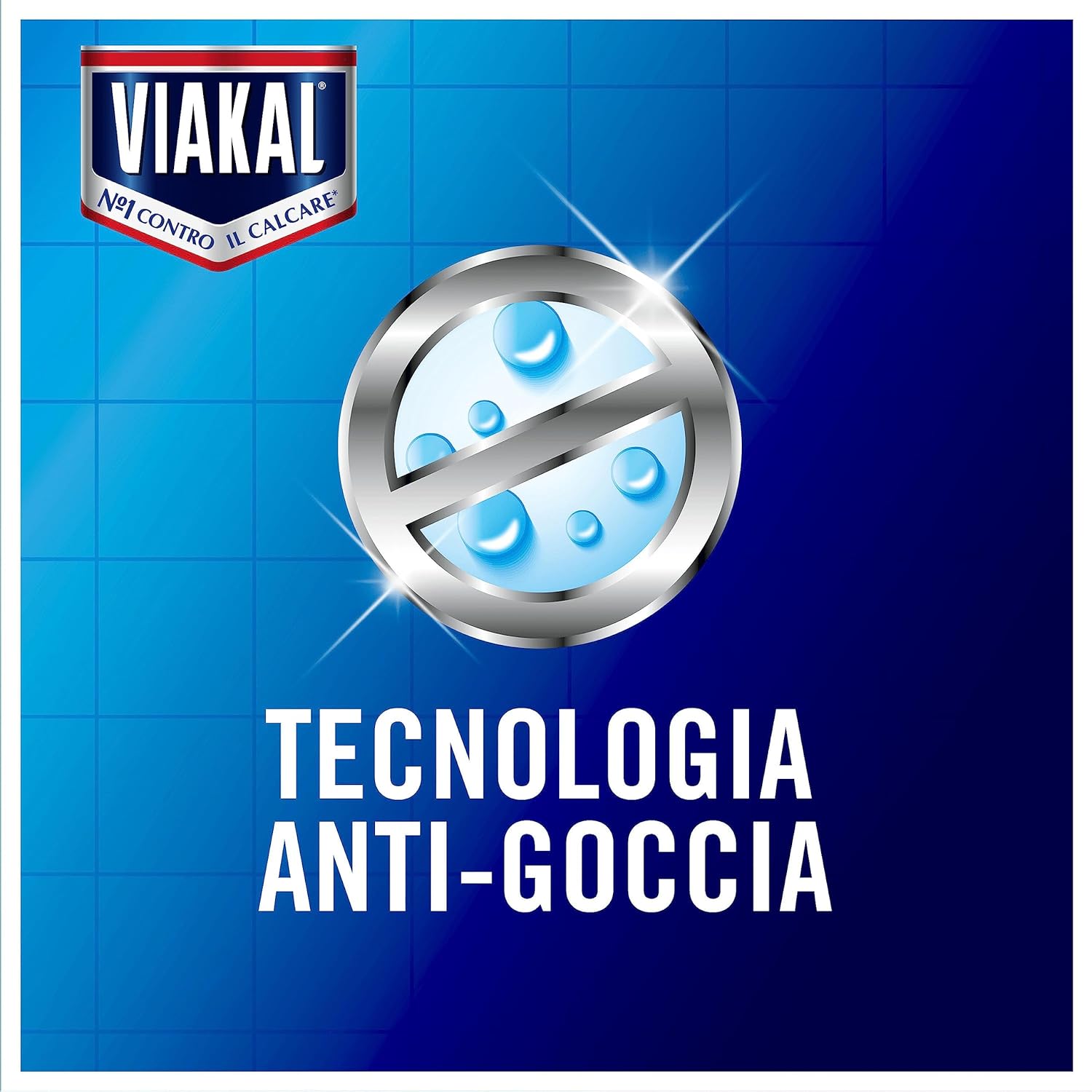Viakal Classico Spray Anticalcare, (2 x 720ml), Tecnologia Anti-Goccia, Elimina Fino Al 100% di Calcare e Residui di Sapone, Combatte i Cattivi Odori, Brillantezza a Lungo 2 unità (Confezione da 1) SPRAY REGOLARE - Immagine 3