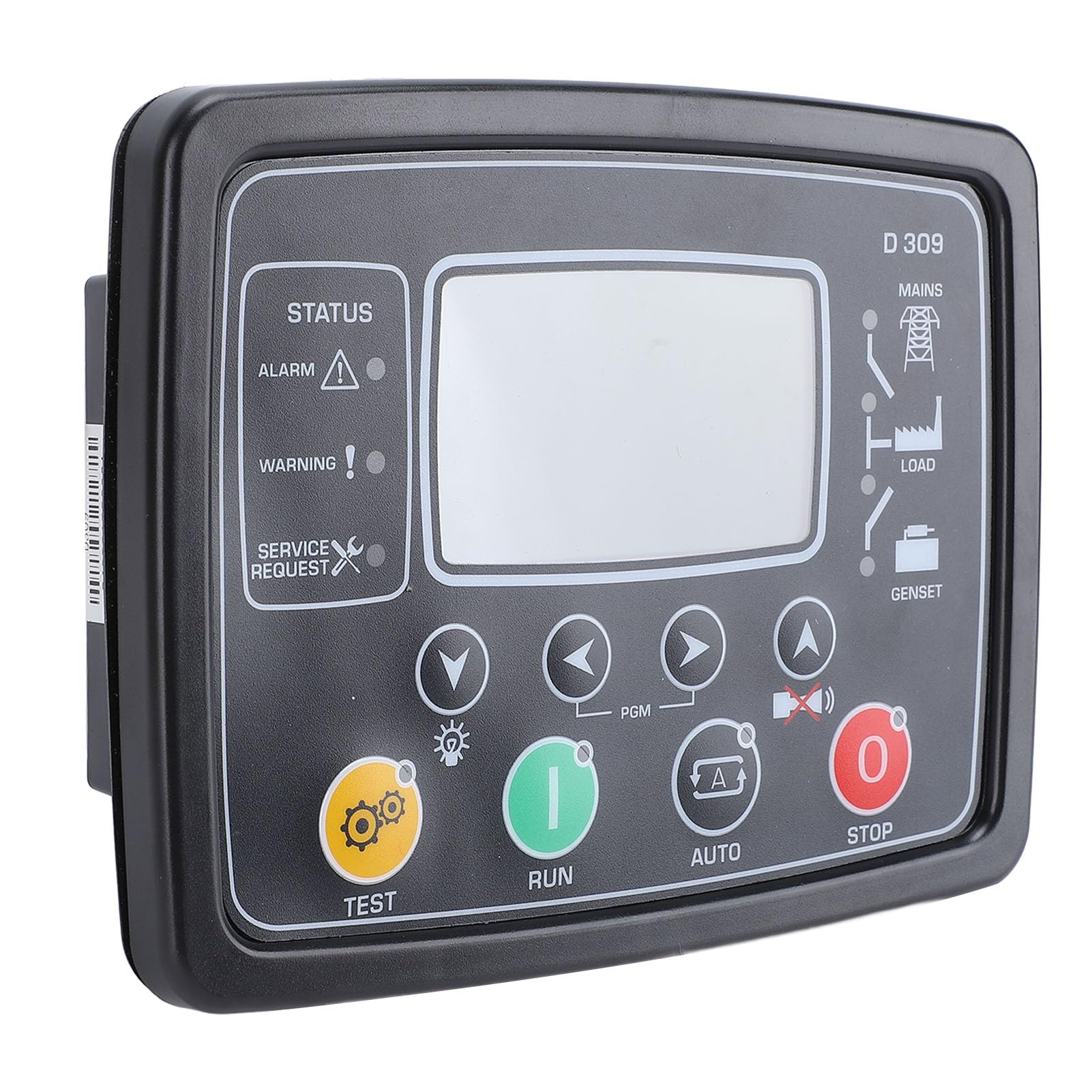 KIMISS Módulo de Control de Generador DKG309 para Aplicación de Grupo Electrógeno multipropósito: Pantalla LCD, Monitoreo en Tiempo Real y de Alerta