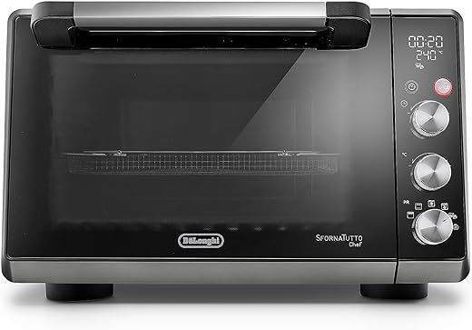 De'Longhi Sfornatutto Chef DO34326, Forno Elettrico Ventilato da 34L, 6...