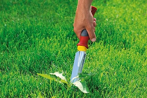 Miniatura 2 de Wolf-Garten KS2K - Cuchillo de deshierbar y plantar herramienta de mano fija, 15.4 x 1.2 x 0.8 in, color rojo