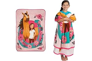 Spirit Bedding Kids Team Adventure Horse Cuddle Throw