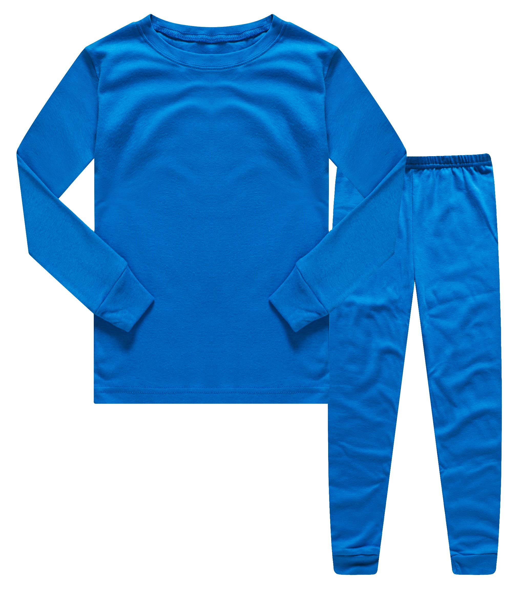 Family Feeling Kids &amp; Toddler Boys Pajamas 2 Piece Pjs Set 100% Cotton Sleepwear