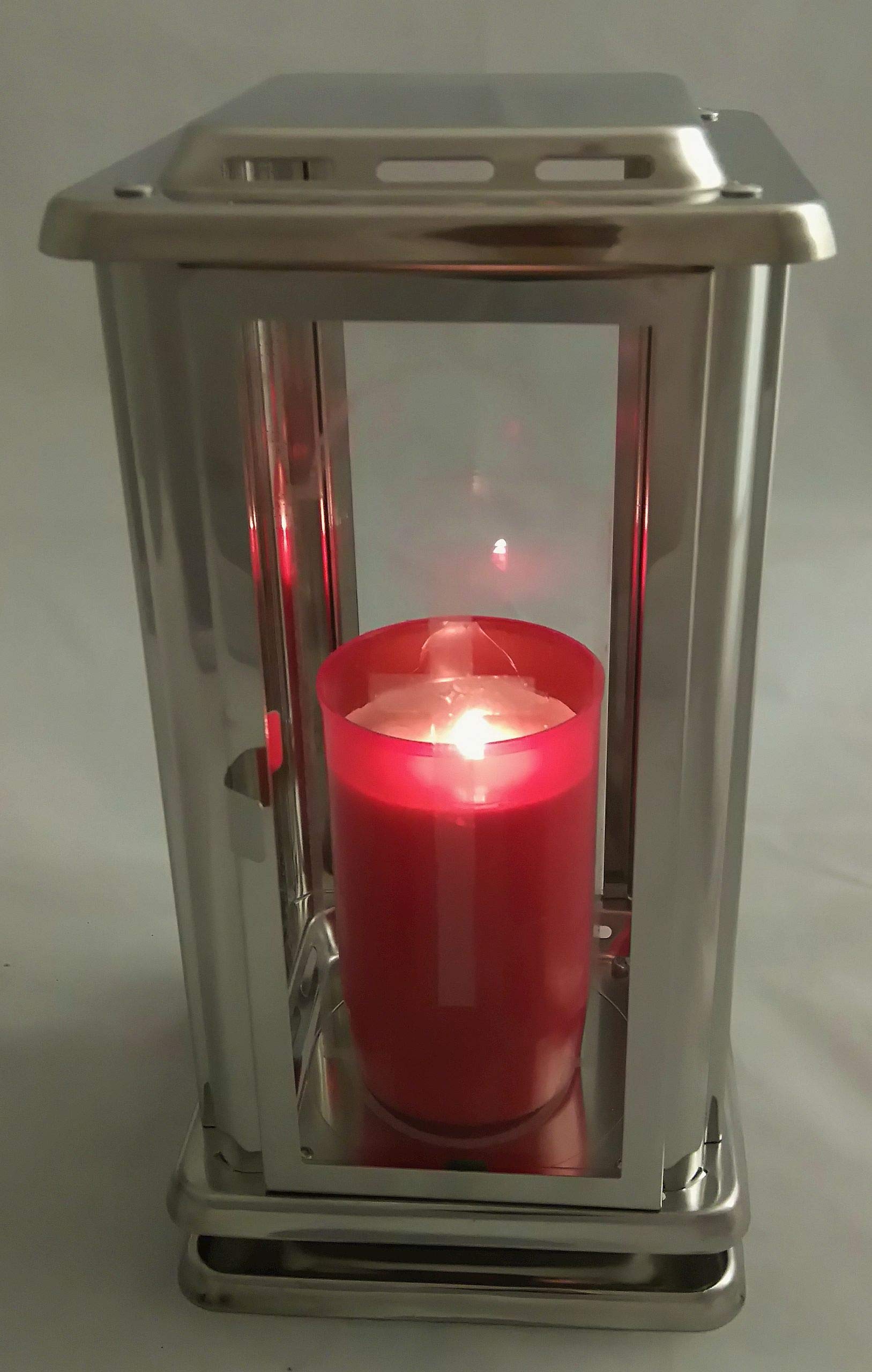 designgrab Royal Graflamp van roestvrij staal met granieten sokkel van