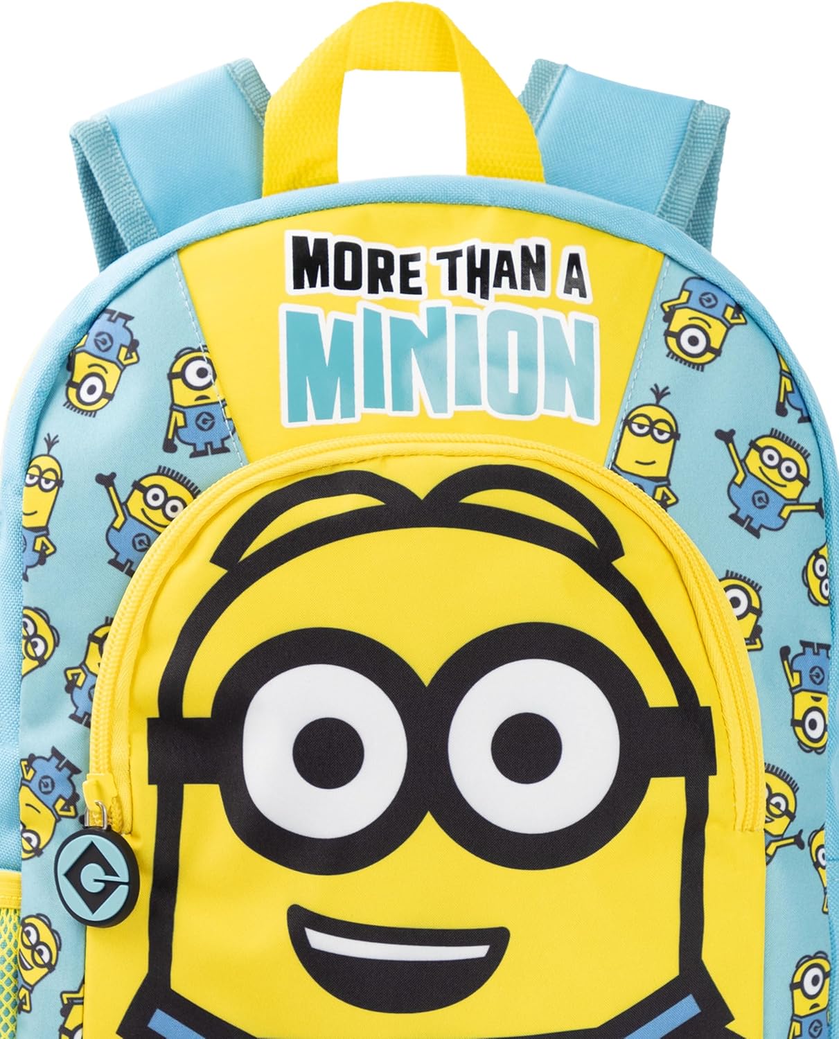 Minions Boys Backpack Dave Blue & Yellow Rucksack with Adjustable Straps All Over Print School Bag For Kids Movie Gift - Image 4