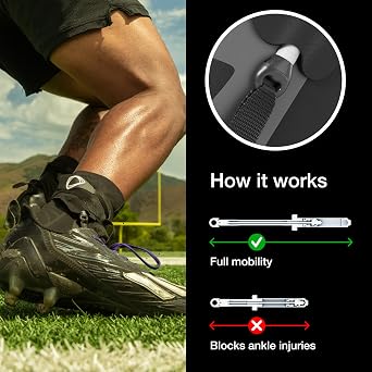 BETTERGUARDS 2.0 Ankle Brace, Lightweight Compression for Sprains & Recovery, Basketball, Football & All-Sports, Men & Women - Black (S, Left)