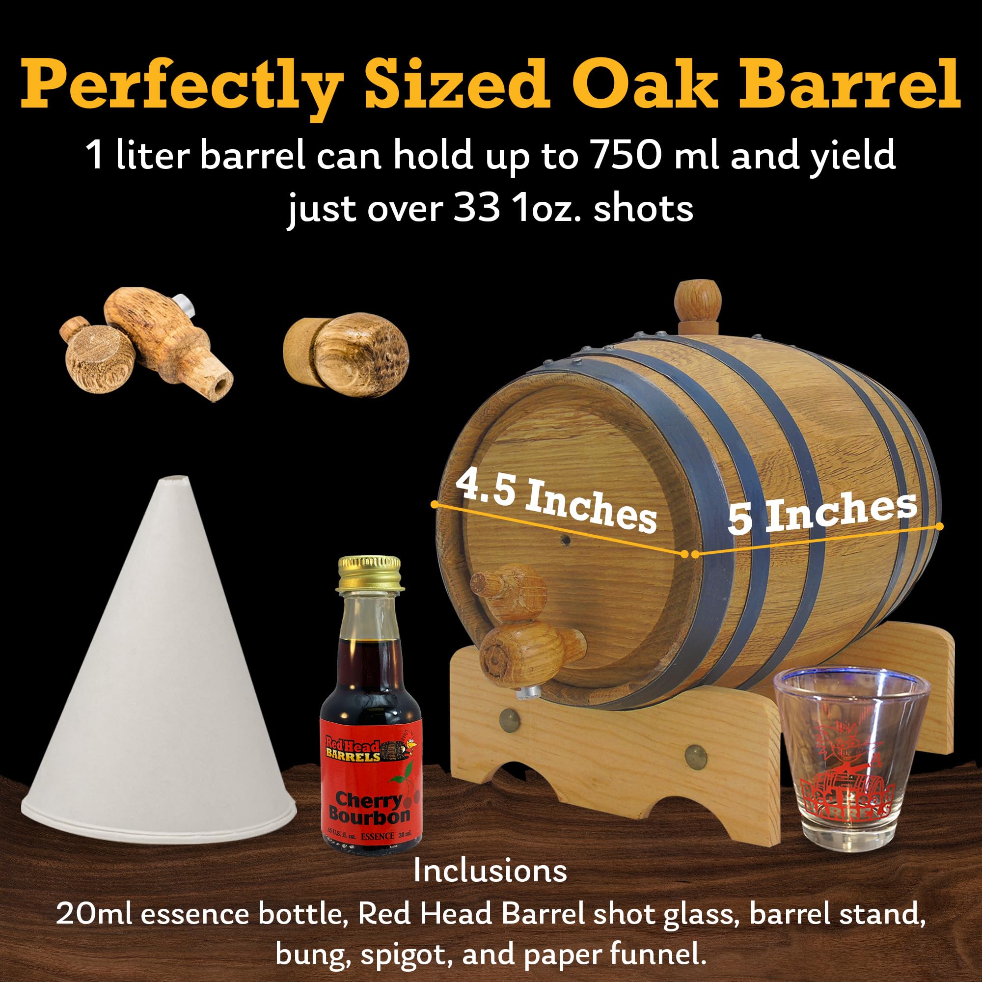 Brand New American Oak Aging 30 Gallon Barrel