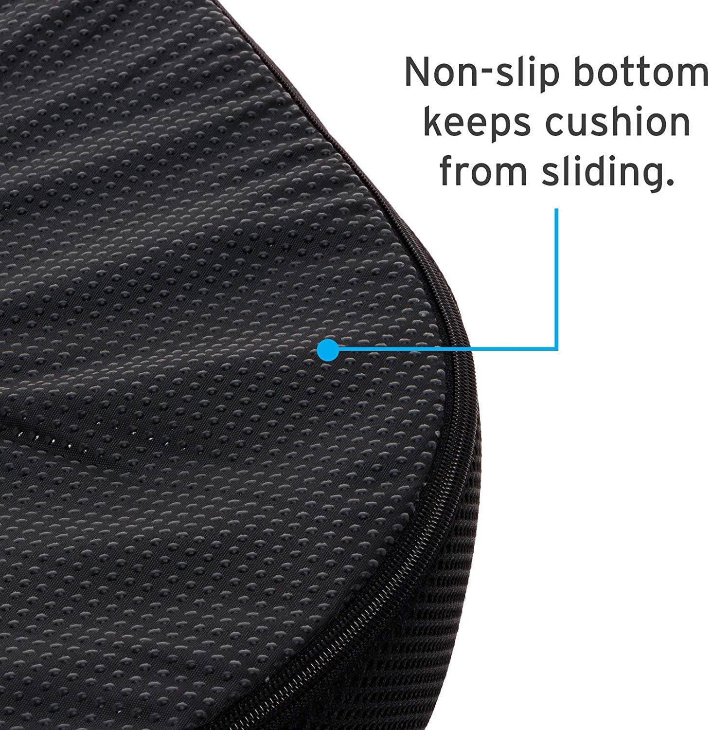 Cuscino da seduta in memory foam ad alta densità con gel rinfrescante, sollievo dal dolore per coccige, pile, sciatica, fistola, emorroidi