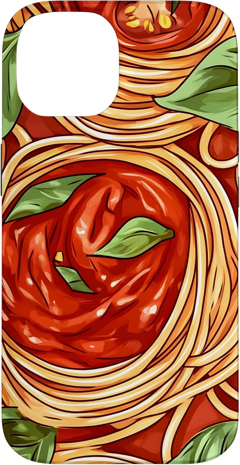 Spaghetti and Tomato Sauce Case for iPhone 12/12 Pro