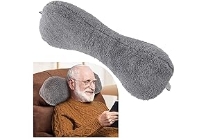 Grey Recliner Headrest Pillow for Ultimate Comfort and Support