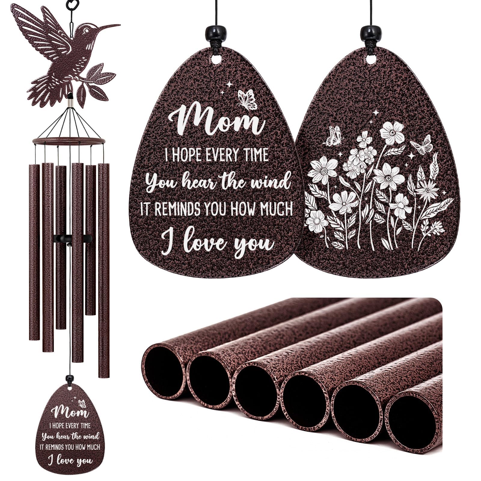 Cadeau pour maman : le carillon éolien colibri pour lui témoigner votre amour