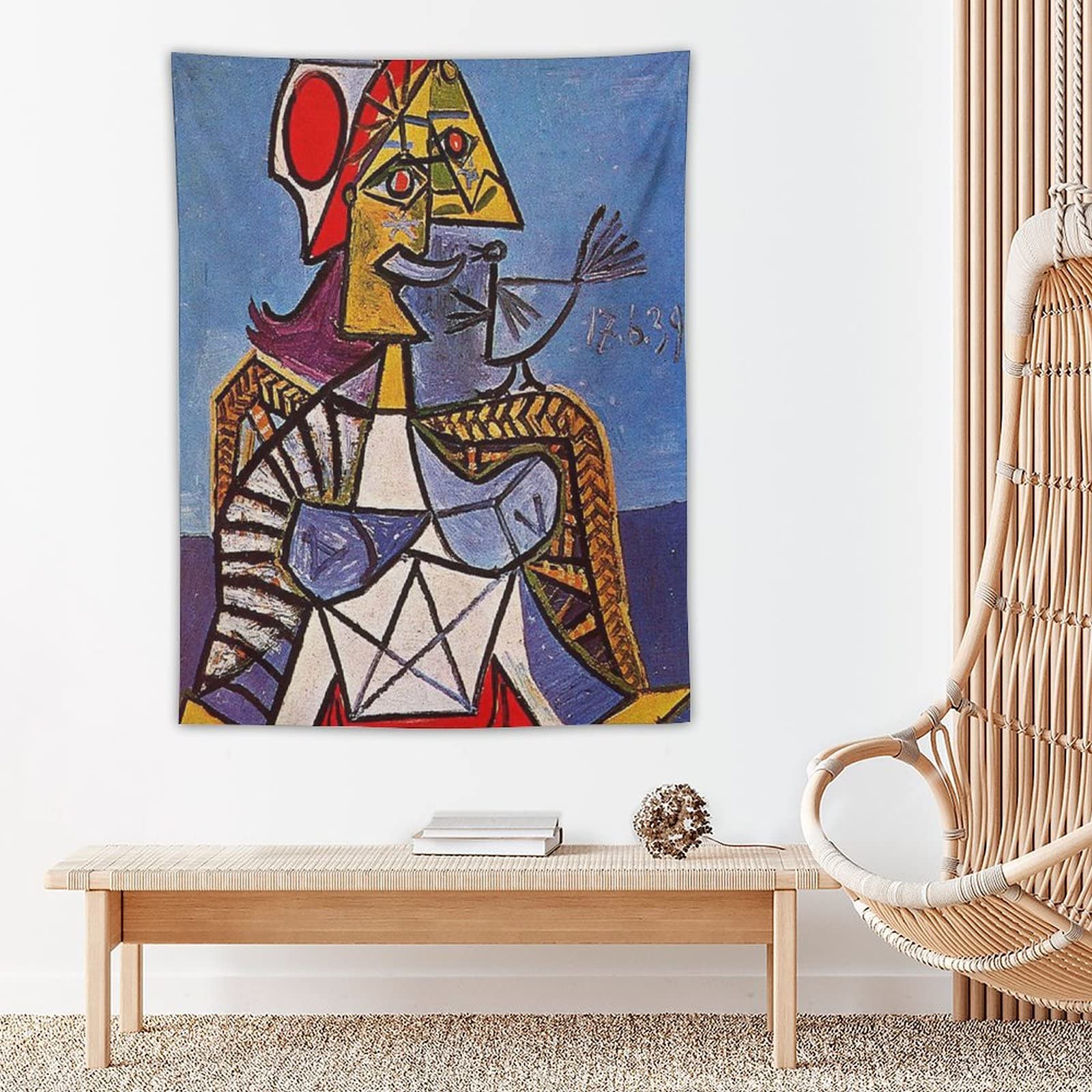 Amazon.co.jp: Pablo Picassoパブロ・ピカソ画家の作品（座って