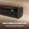 Barra de sonido inalámbrica Bluetooth con sonido envolvente, parlantes inalámbricos de sonido envolvente, barras de sonido HDMI para Smart TV HDMI(ARC) OPT AUX USB 2.0ch 3 modos sistema de sonido para cine en casa TV/PC/Gaming/Proyector, Negro espacial 3