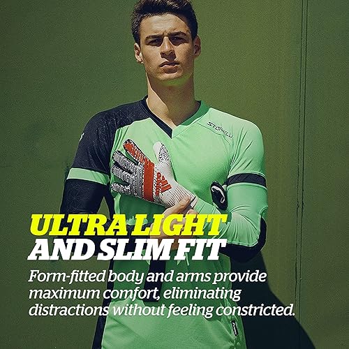 Miniatura 5 de Storelli ExoShield Gladiator Goalkeeper Jersey  Padded Elbow Sleeves  Lightweight Soccer Jersey Shirt