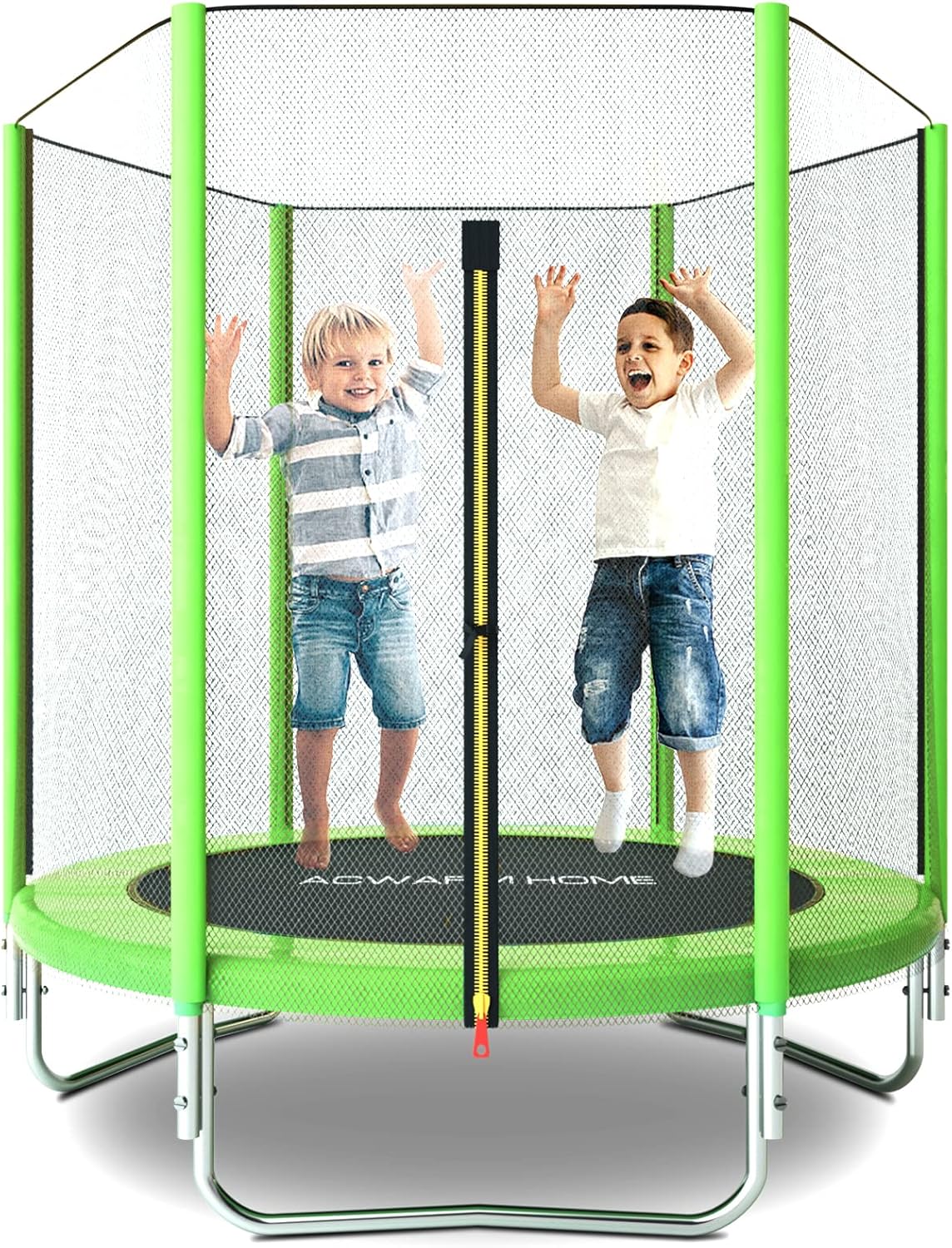 Get Discount 70% Price ACWARM HOME 6FT Trampoline for Kids with Safety Enclosure Net, Jumping Mat, Safety Pad, Mini Indoor Outdoor Backyard Round Trampolines (Green) Black Friday Clearance ACWARM HOME 6FT Trampoline for Kids with Safety Enclosure Net, Jumping Mat, Safety Pad, Mini Indoor Outdoor Backyard Round Trampolines (Green)