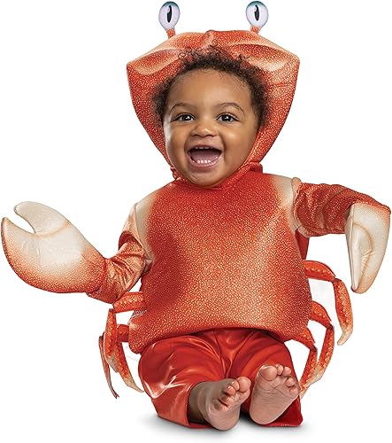 Miniatura 4 de Disguise Disfraz infantil de Sebastián para bebé, disfraz oficial de Disney la Sirenita