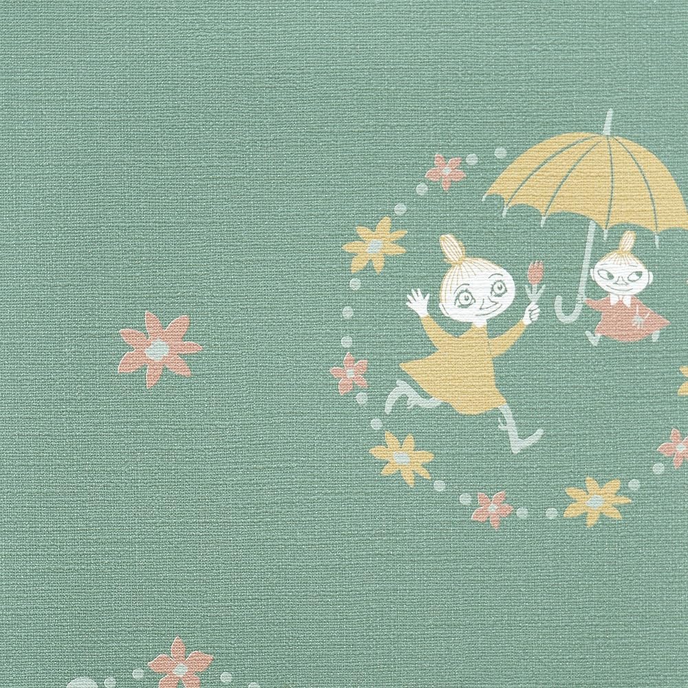 Amazon | 壁紙屋本舗 壁紙 のり付き MOOMIN ムーミン 北欧 アクセント