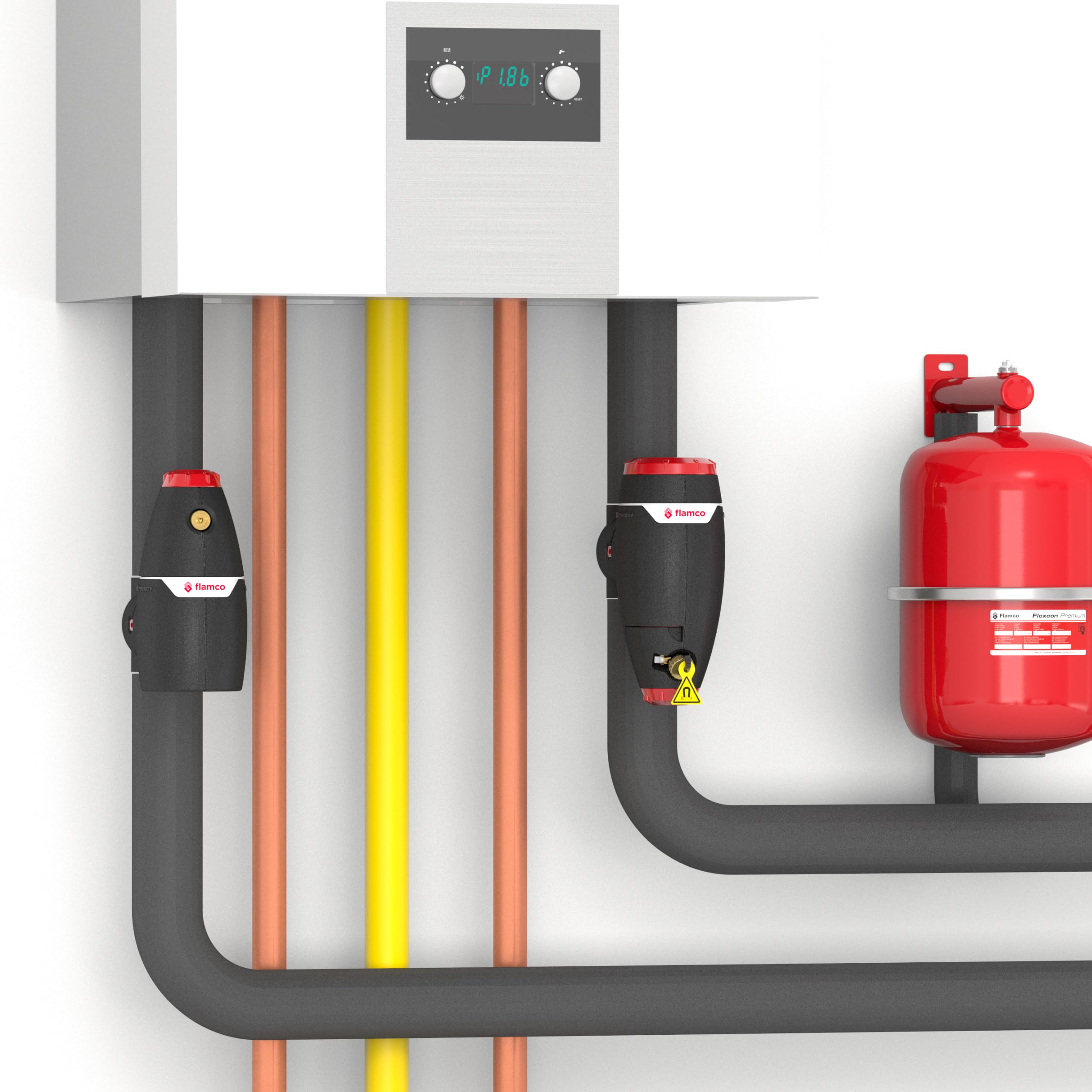 Flamco XStream Vent Mikroblasenabscheider G 1" F - 11002