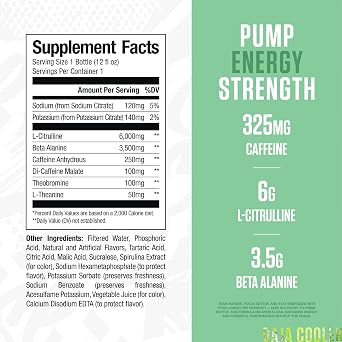 RYSE Loaded Pre Workout Drink - Baja Cooler - Sugar-Free, Ready to Drink Energy Supplement with 325mg Caffeine, Citrulline & Beta Alanine for Focus & Pump - 12 fl oz Bottles (Pack of 12)