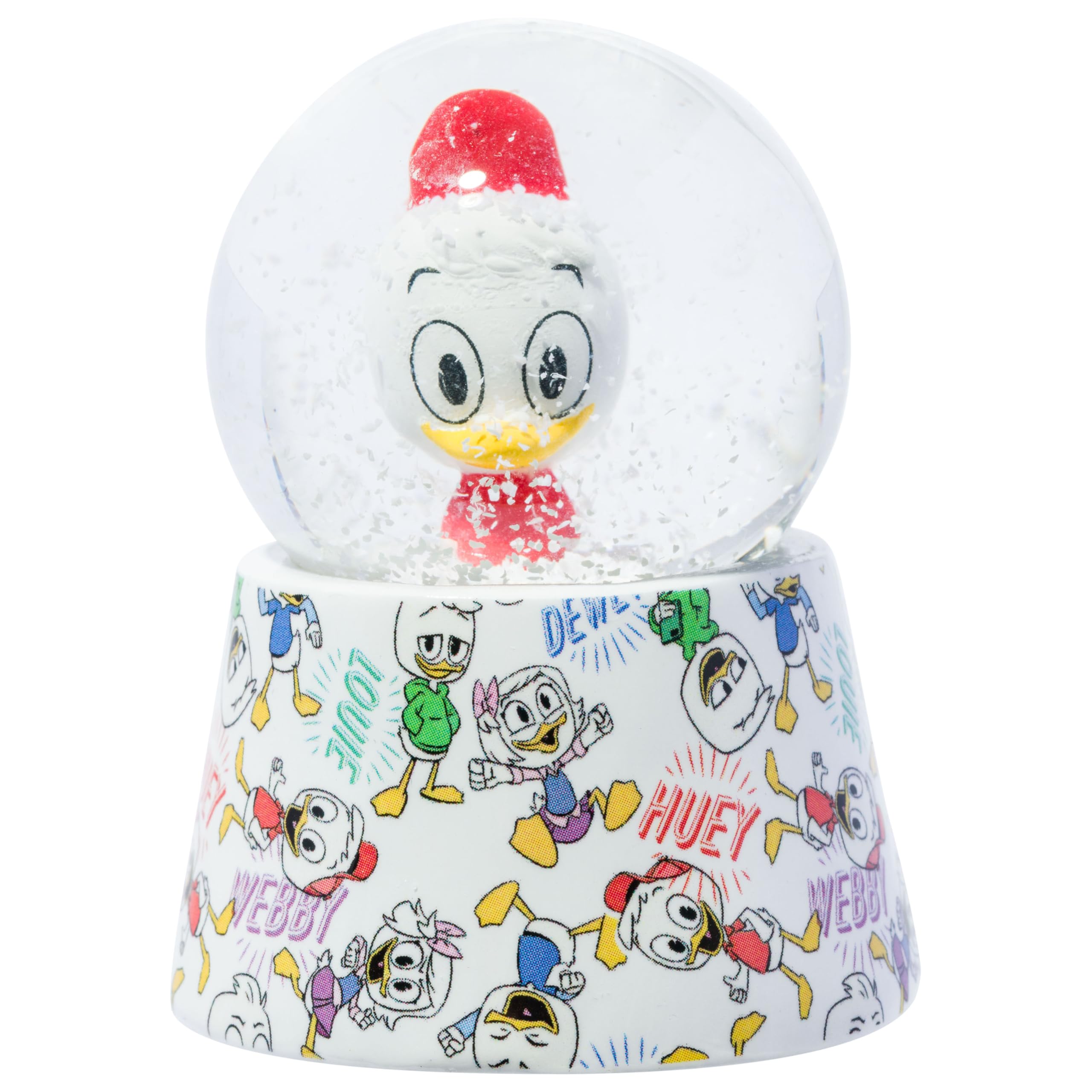 Silver Buffalo Disney Huey Duck Boxed 45mm Light Up Snow Globe