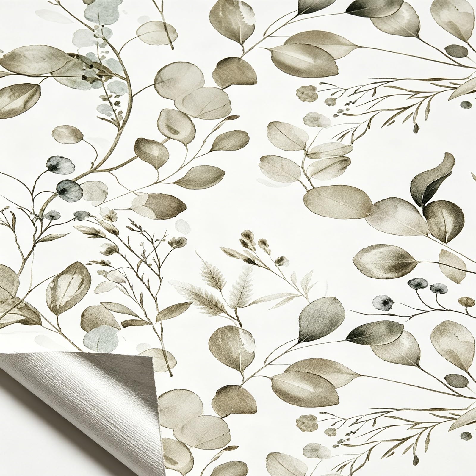 Zynqra K Floral Peel And Stic Wallpaper,Removable Self Adhesive,For Bedroom Walls(,L300cm/118.1In*W44cm/17.3In)