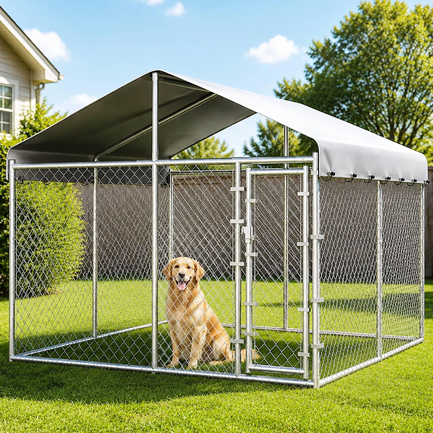 HITTITE Extra Large Outdoor Dog Kennel