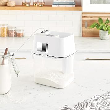 Kitchen Mill - Electric Grain Mill - High Speed Wheat, Corn, Grain Grinder, Flour Mill - Assembled in the USA - Stainless Steel Milling Chamber