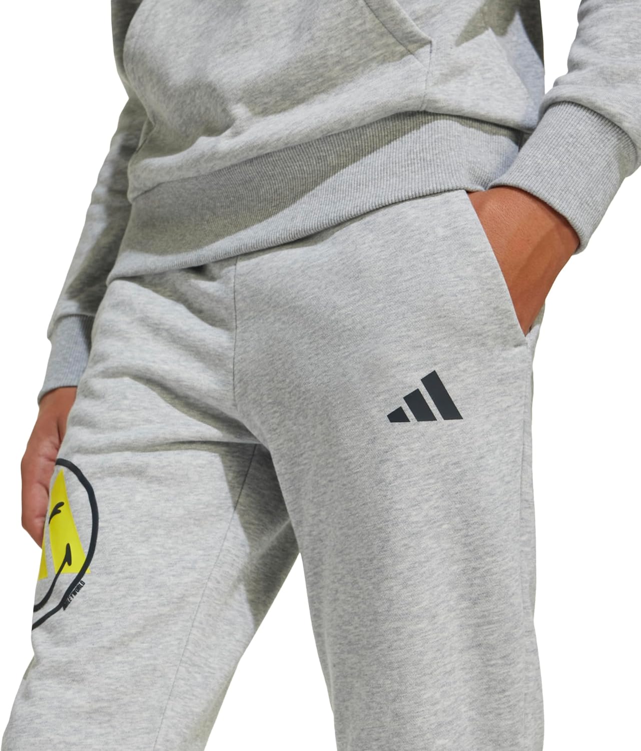 adidas Originals Boys' Smiley World Track Pants - Image 6