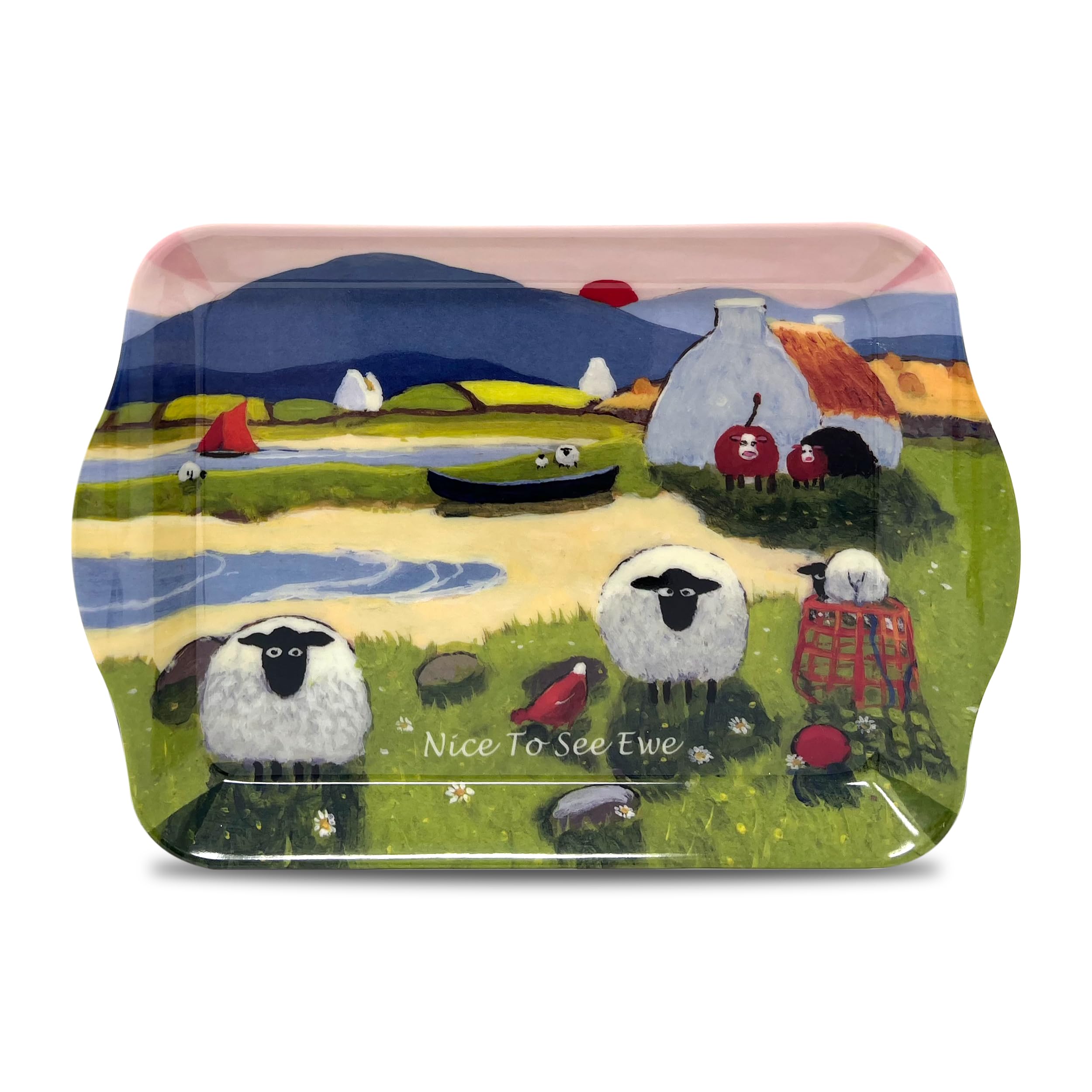 Small Scatter Tray by Thomas Joseph - Nice To See Ewe - Funny Sheep Gift