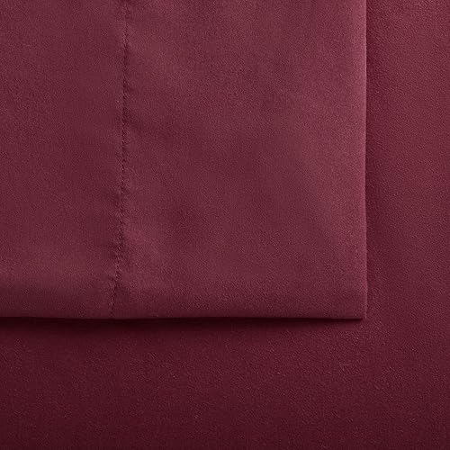 Miniatura 5 de SERTA Simply Clean - Juego de sábanas de 4 piezas con bolsillo profundo, hipoalergénicas, resistentes a las manchas, tamaño matrimonial, color