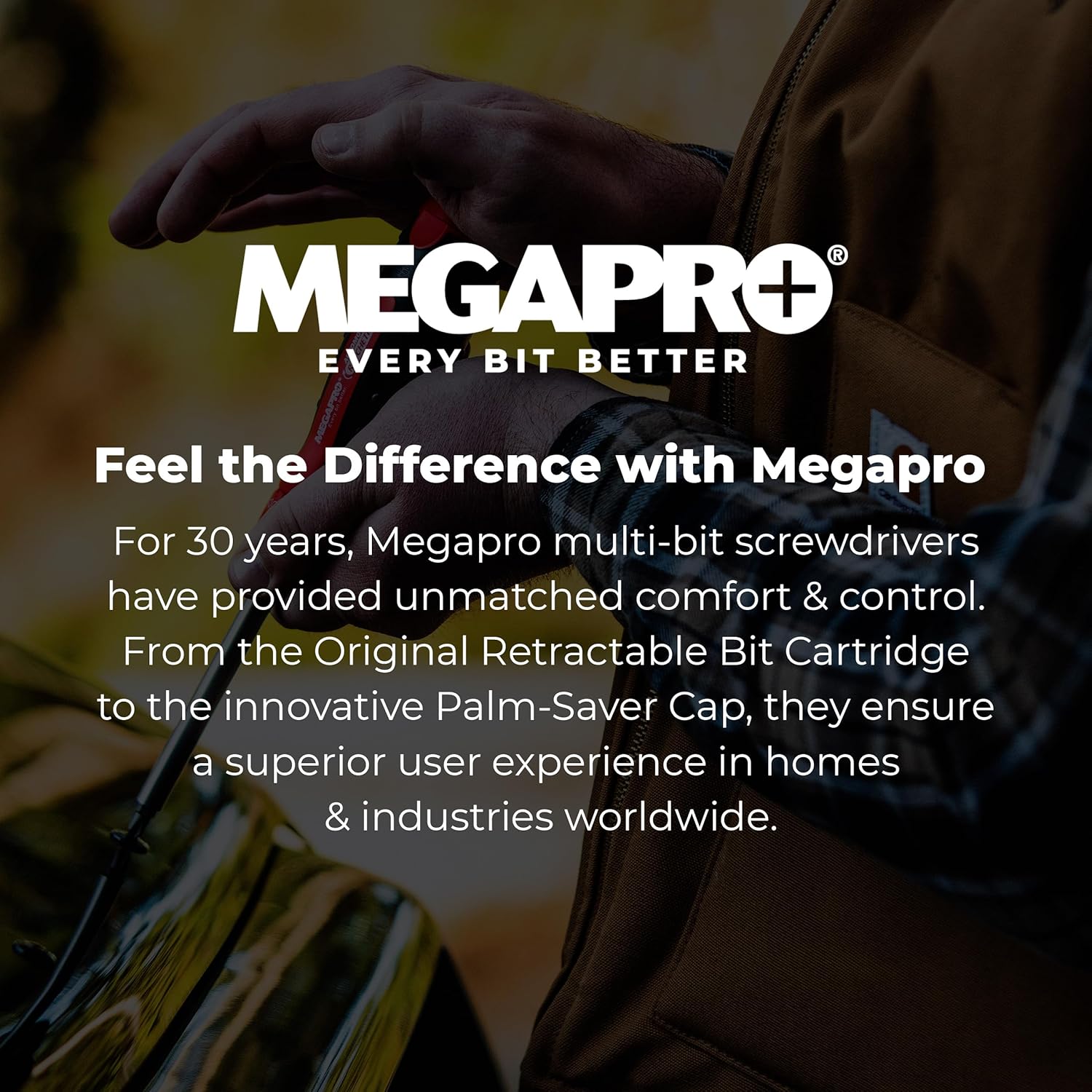 MegaPro 211R1C36RD 1" 13-In-1 Ratcheting Automotive Driver Bits in Red