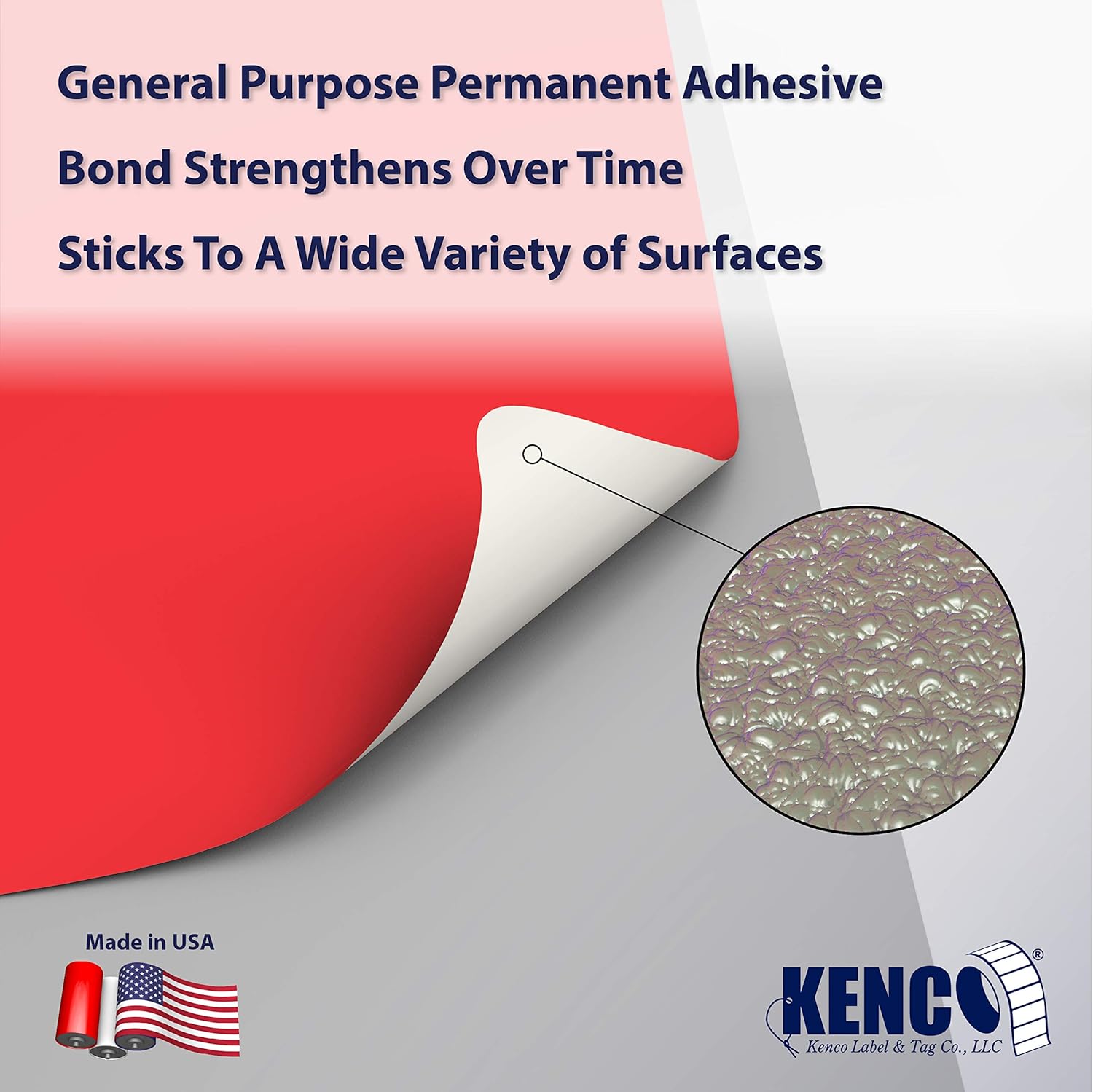 4" X 6" Direct Thermal Perforated Stickers Labels for Shipping Labels, Inventory, and Color Coding - 1000 Per Roll on 3" Core - Compatible with Zebra, Datamax, Sato, Intermec, and More (Red, 1 Pack)