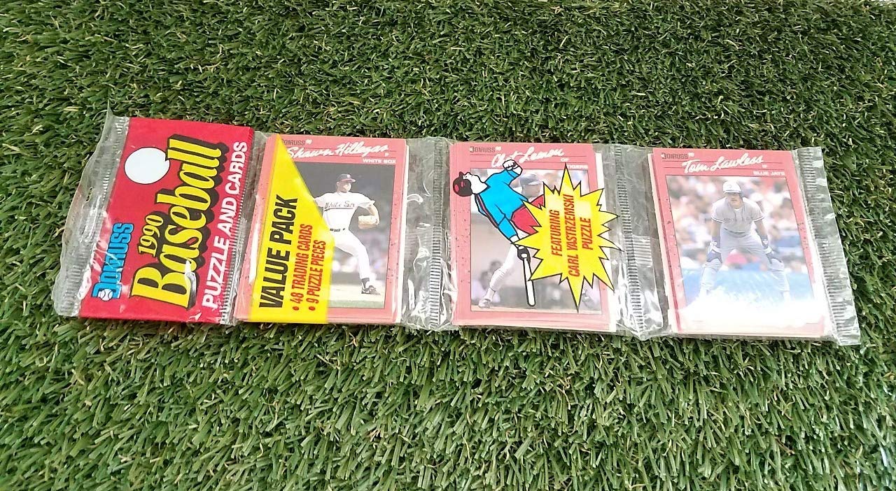 Amazon.com: Over 200 Vintage Baseball cards in 5 Rare Factory Sealed RAC  Packs from various brands from the 80's & 90's.Great for 1st time  collectors! Sold by 3bros : Toys & Games