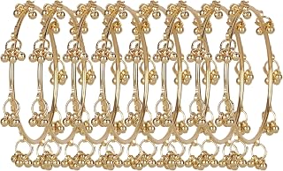 Shining Diva Fashion 8 Pcs Traditional Stylish Ghungroo Kashmiri Bangles Set for Women & Girls Price In India