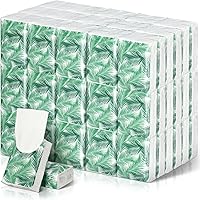 Vista 23 de Therwen Paquete de 100 Pañuelos de Bolsillo Paquetes de Viaje a Granel 1000 Hojas Mini Pañuelos a Granel 3 Capas Tamaño de Viaje Pequeño Papel