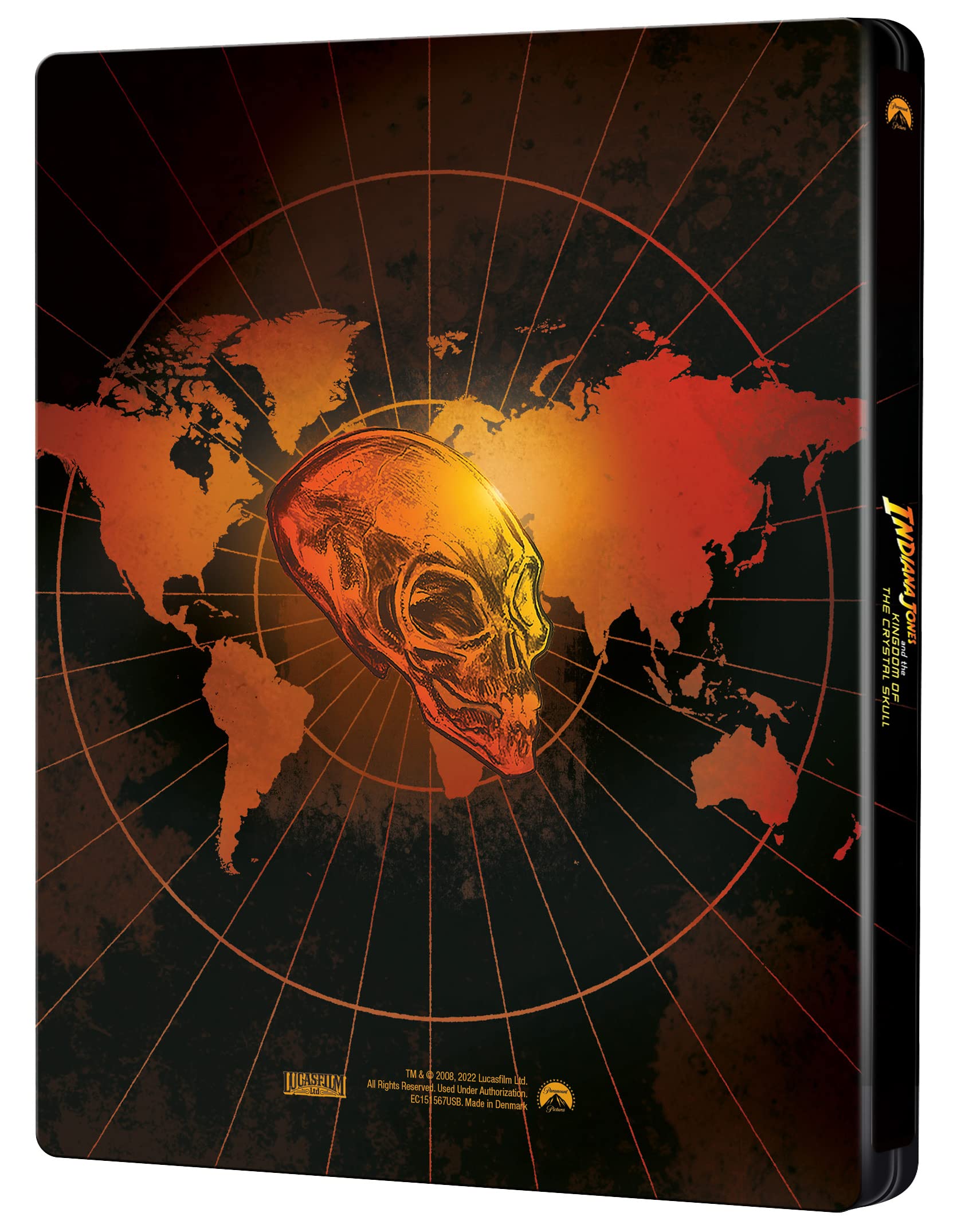 Indiana Jones y El Reino De La Calavera De Cristal (Steelbook) (4K UHD + Blu-ray)