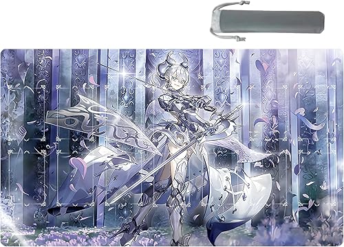 Miniatura 13 de ygo playmat Labrynth Mat Gaming Competition Pad Mat Card Binder Deck 23.6x13.7in (10)