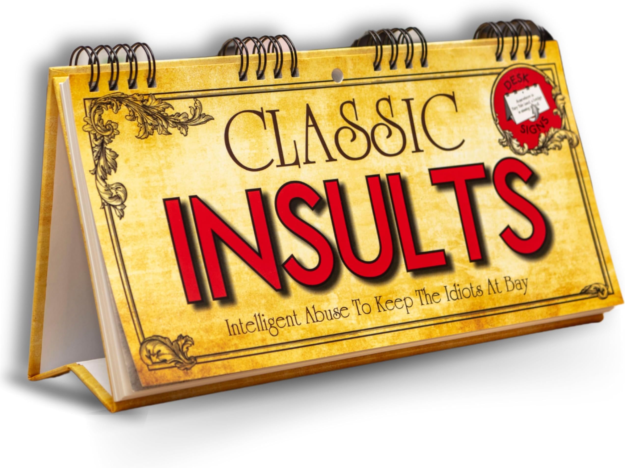 Classic Insults Flip Book - Intelligent Abuse To Keep The Idiots At Bay: 1