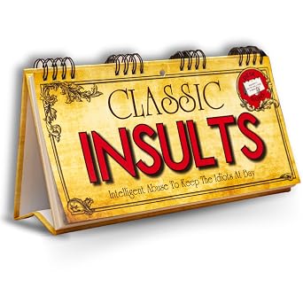 CLASSIC INSULTS FLIP BOOK