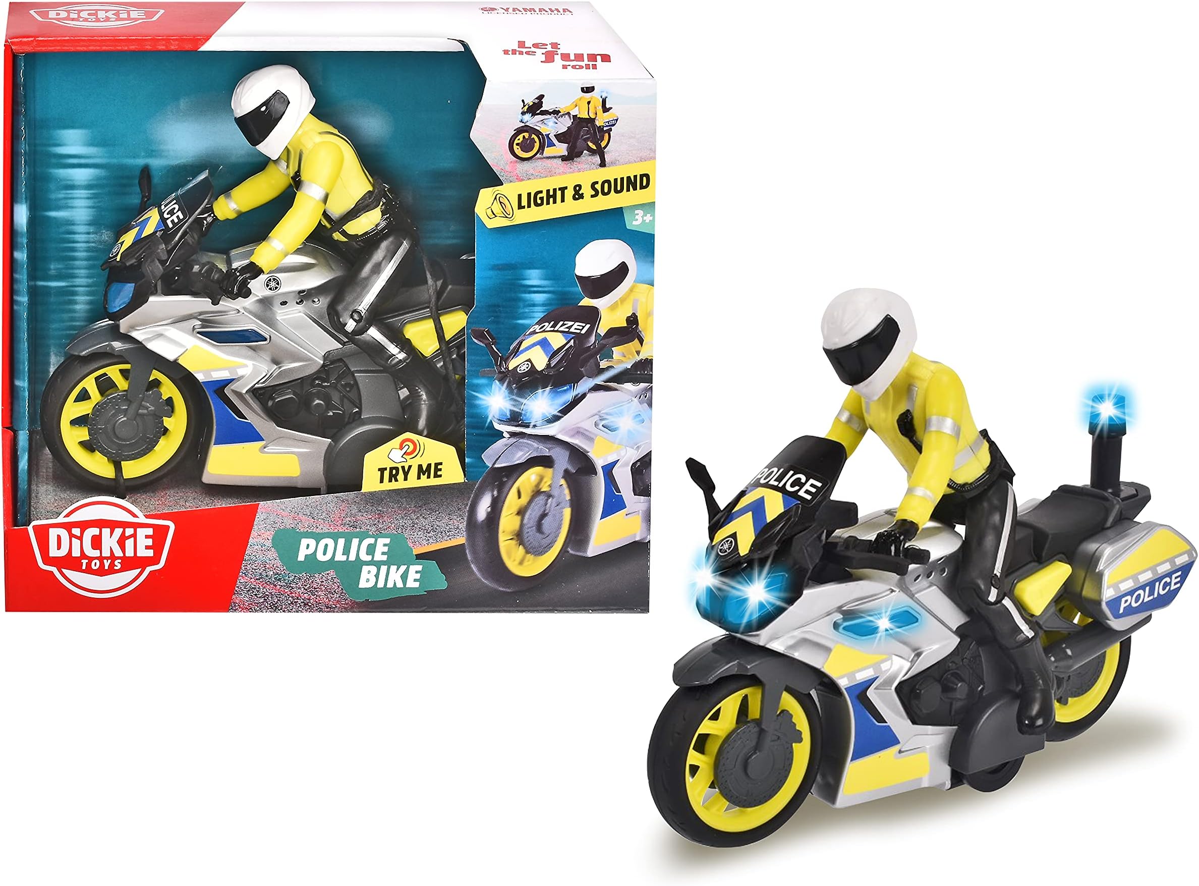 Dickie Toys - POLICE BIKE